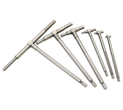 Jeu de 6 jauges d’alésage DRAPER télescopiques