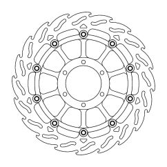 Disque de frein flottant alu FLAME