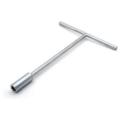 Clé en à douille en T BIHR 12mm chromé satiné