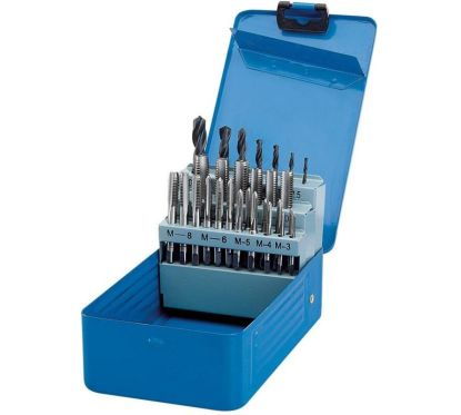 Boîte de tarauds et forets DRAPER métriques 28pcs