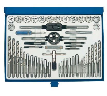 Coffret tarauds et filières DRAPER métrique et pouces