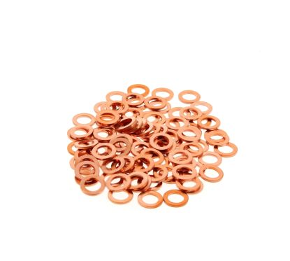 Rondelles cuivre BIHR 6x10x1,0mm 100 pièces