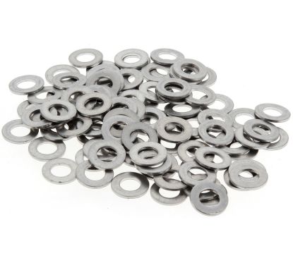 Rondelles alu BIHR 6x12x1mm 100 pièces