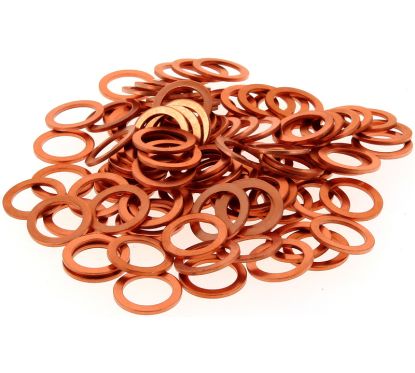 Rondelles cuivre BIHR 14x20x1,5mm 100 pièces