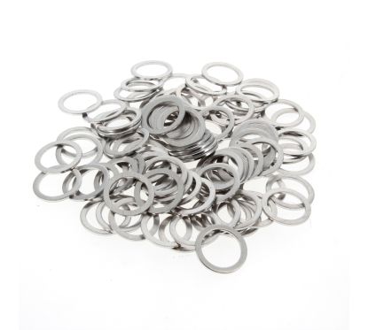 Rondelles alu BIHR 18x24x1,5mm 100 pièces