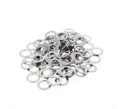 Rondelles alu BIHR 8x12x1mm 100 pièces