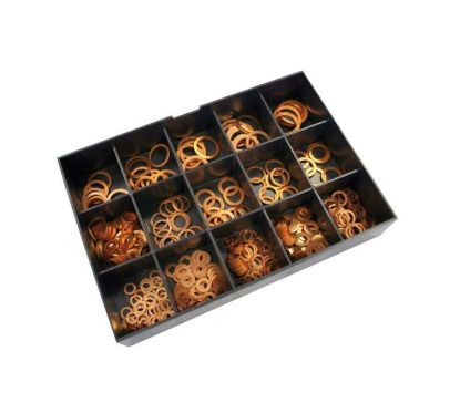 Coffret rondelles cuivre BIHR 400 pièces