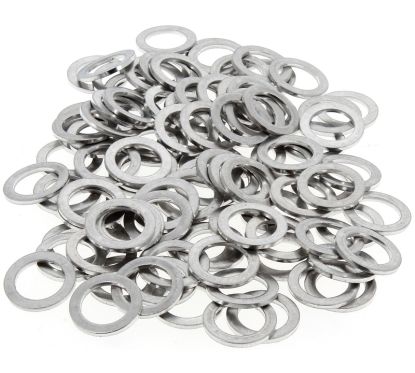 Rondelles alu BIHR 12x18x1,5mm 100 pièces