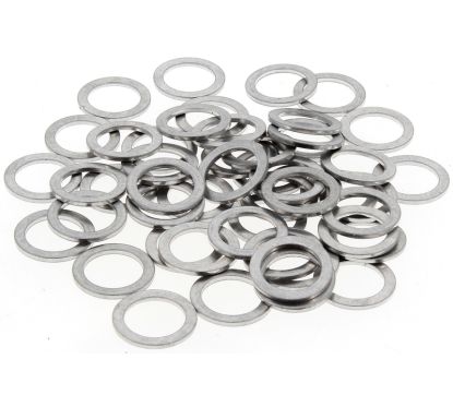 Rondelles alu BIHR 14x20x1,5mm 50 pièces