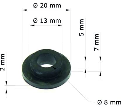 Silent bloc Tourmax Honda XR650L