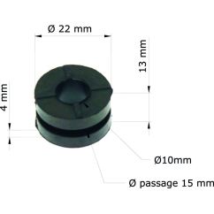 Silent bloc Tourmax Honda CR80R