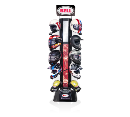 Présentoir BELL 10 casques