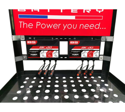 Pièces d'assemblage BS BATTERY pour présentoir de BK20