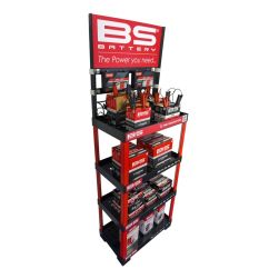 Kit présentoir BS BATTERY + un chargeur BK20