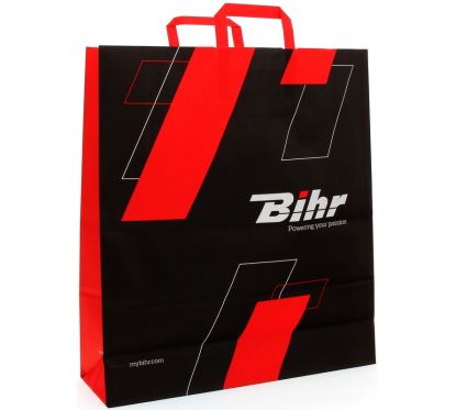 Sac en papier BIHR noir 45x50+14cm