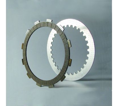 Kit disques garnis + lisses d'embrayage NEWFREN Performance