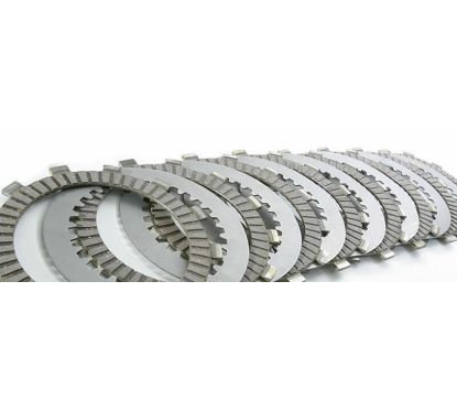 Kit disques garnis + lisses d'embrayage NEWFREN Standard