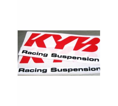 Kit autocollants KAYABA rouge