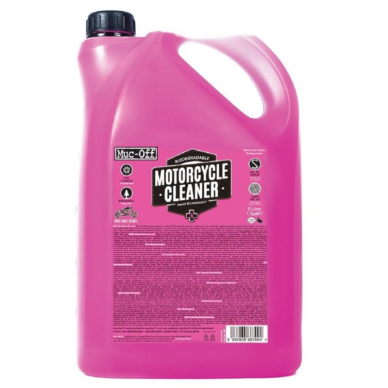 Nettoyant moto Nano-Tech MUC-OFF Motorcycle Cleaner - 5L