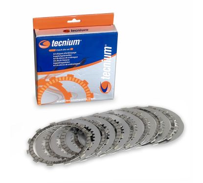 Kit disques garnis + lisses d'embrayage TECNIUM