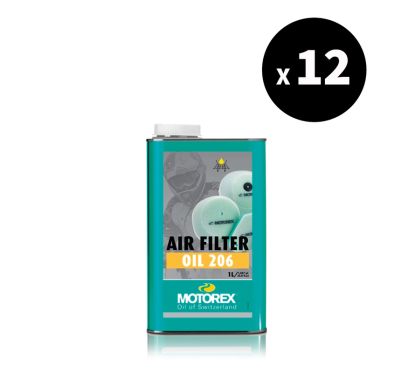 Huile filtre à air MOTOREX Air Filter 206 - 1L (x12)