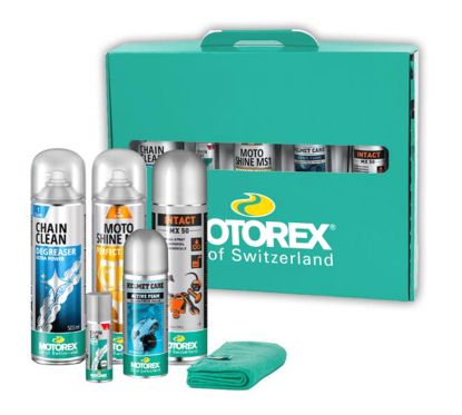 Kit de nettoyage, entretien et lubrification MOTOREX X Ride N' Shine