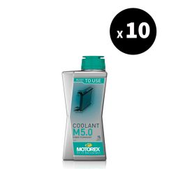 Liquide de refroidissement MOTOREX Coolant M5.0 - 1L (x10)