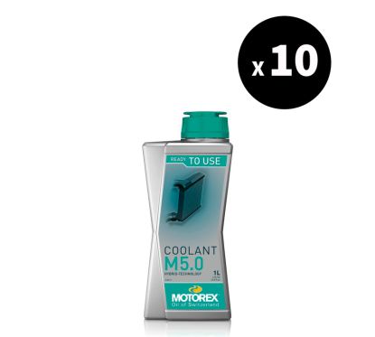 Liquide de refroidissement MOTOREX Coolant M5.0 - 1L (x10)
