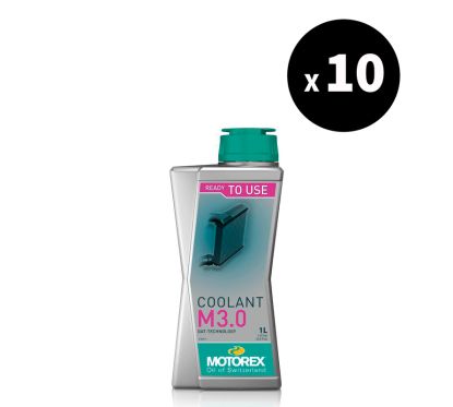 Liquide de refroidissement MOTOREX Coolant M3.0 - 1L (x10)