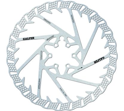 Disque de frein de vélo Shark à 6 boulons