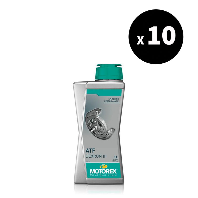 Huile de boîte de vitesses MOTOREX ATF Dexron III Gear Oil - 1L (x10)