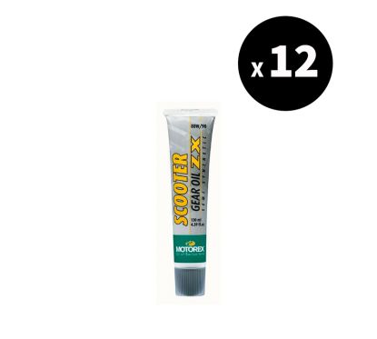 Huile de boîte de vitesses MOTOREX Scooter ZX - 80W99 - 130ml (x12)