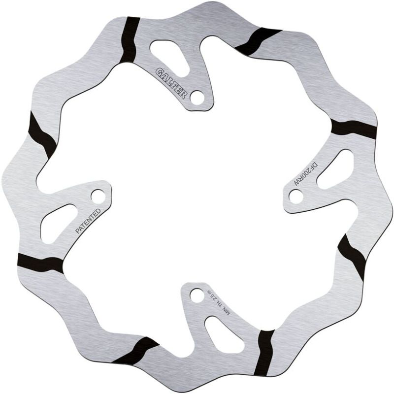 Disque de frein Fixed Wave rainuré oversize