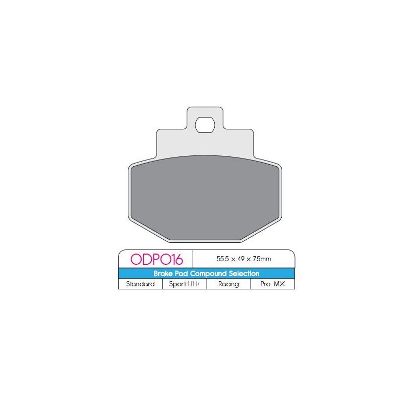 Plaquettes de frein organiques ODP