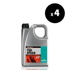 Huile moteur MOTOREX Top Speed 4T - 5W40 JASO MA2 - 4L (x4)