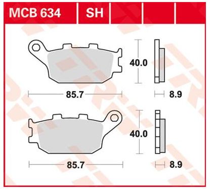 Plaquettes de frein en métal fritté polyvalentes