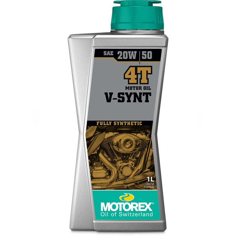 Huile moteur MOTOREX V-SYNT 4T - 20W50 - 1L
