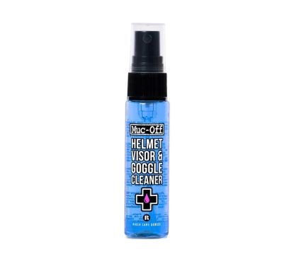 Spray nettoyant visières et masques MUC-OFF Visor, Lens & Goggle Cleaner - Spray 30ml x18