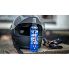 Spray nettoyant visières et masques MUC-OFF Visor, Lens & Goggle Cleaner - Spray 30ml x18