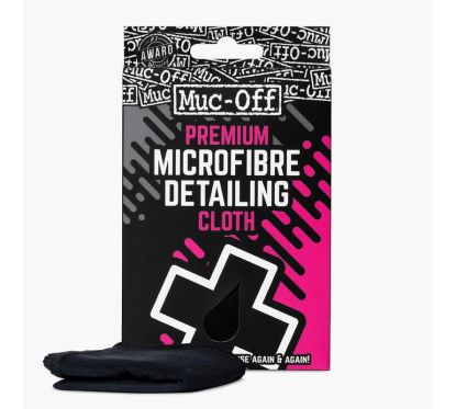 Chiffon microfibre MUC-OFF Premium pour casque, écran, bulle