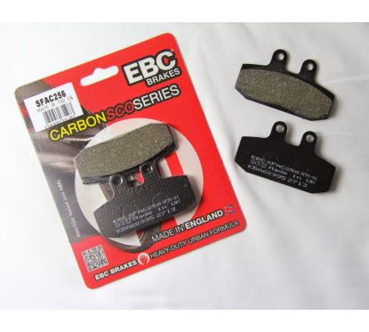 Plaquettes de frein pour scooter en carbone série SFAC