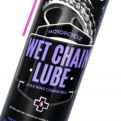 Lubrifiant chaîne MUC-OFF Wet Chain Lube - spray 400ml