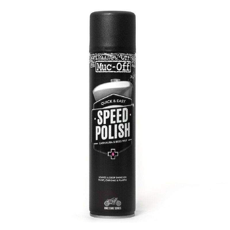 Spray Polish MUC-OFF Speed Polish - spray 400ml (x12)