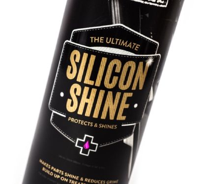 Spray de protection MUC-OFF Motorcycle Silicon Shine - spray 500ml (x12)