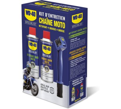Kit d'entretien de chaîne WD-40 Specialist - 2x Spray 400ml