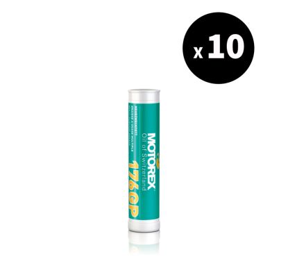 Graisse cartouche MOTOREX GP176 - 400g (x10)