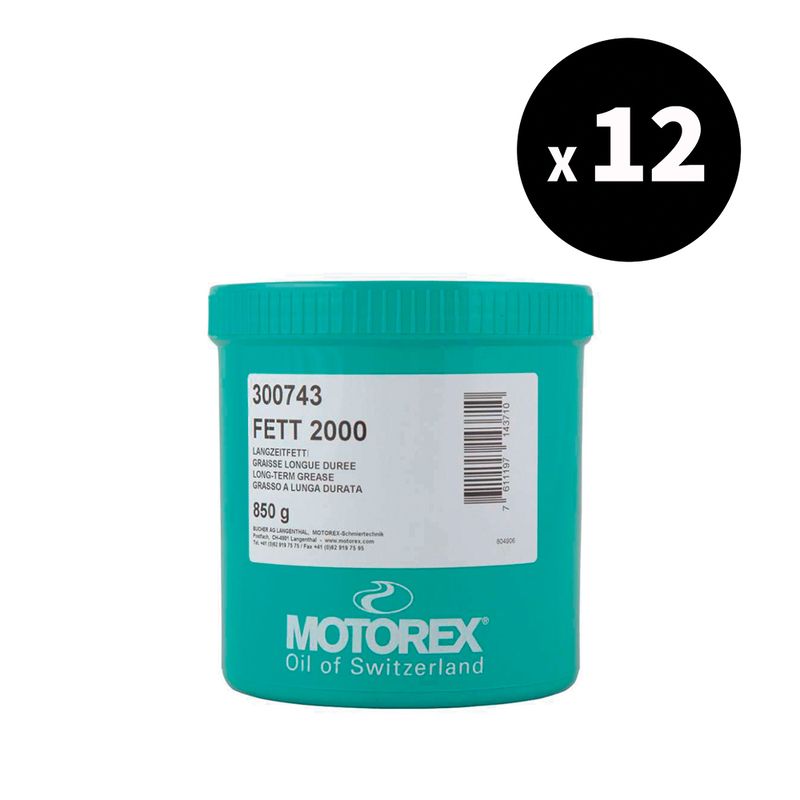 Graisse MOTOREX Long Term 2000 - 850g (x12)