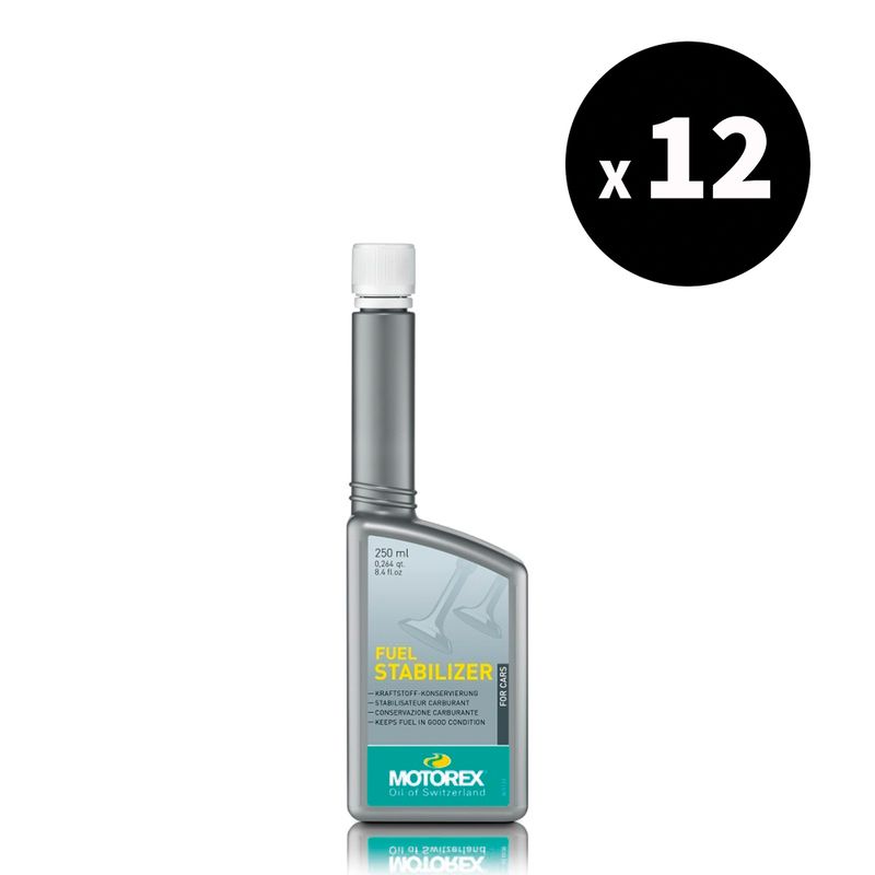 Additif carburant MOTOREX Fuel Stabilizer - 250ml (x12)