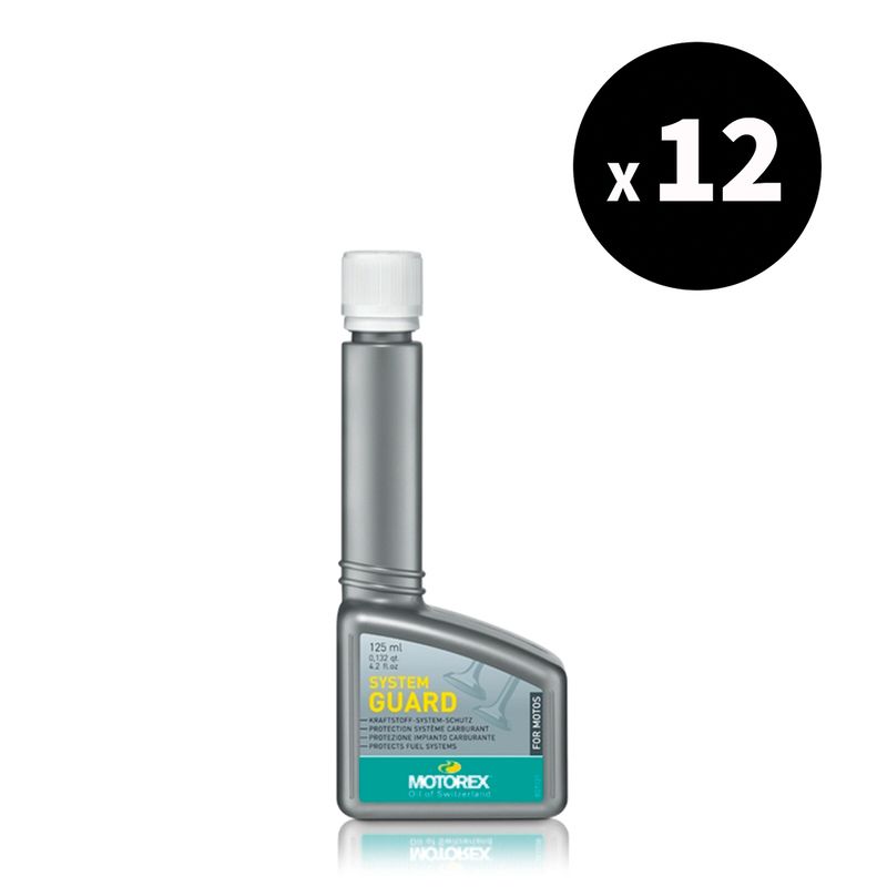 Additif carburant MOTOREX System Guard - 125ml (x12)