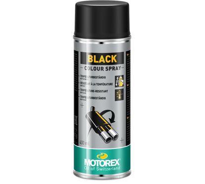Vernis noir MOTOREX Colour Spray Black - 400ml